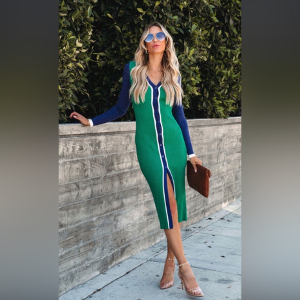 Vici Catwalk Ribbed Knit Sweater Dress. 
NWOT- never worn
